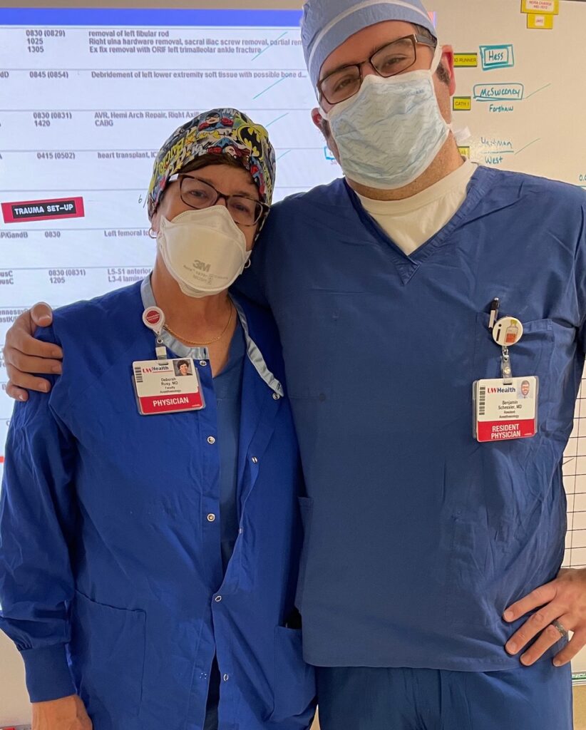 Dr. Ben Rusy's daughter and grandson