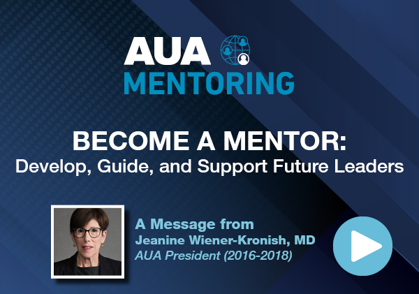 Dr. Wiener-Kronish Mentoring Video